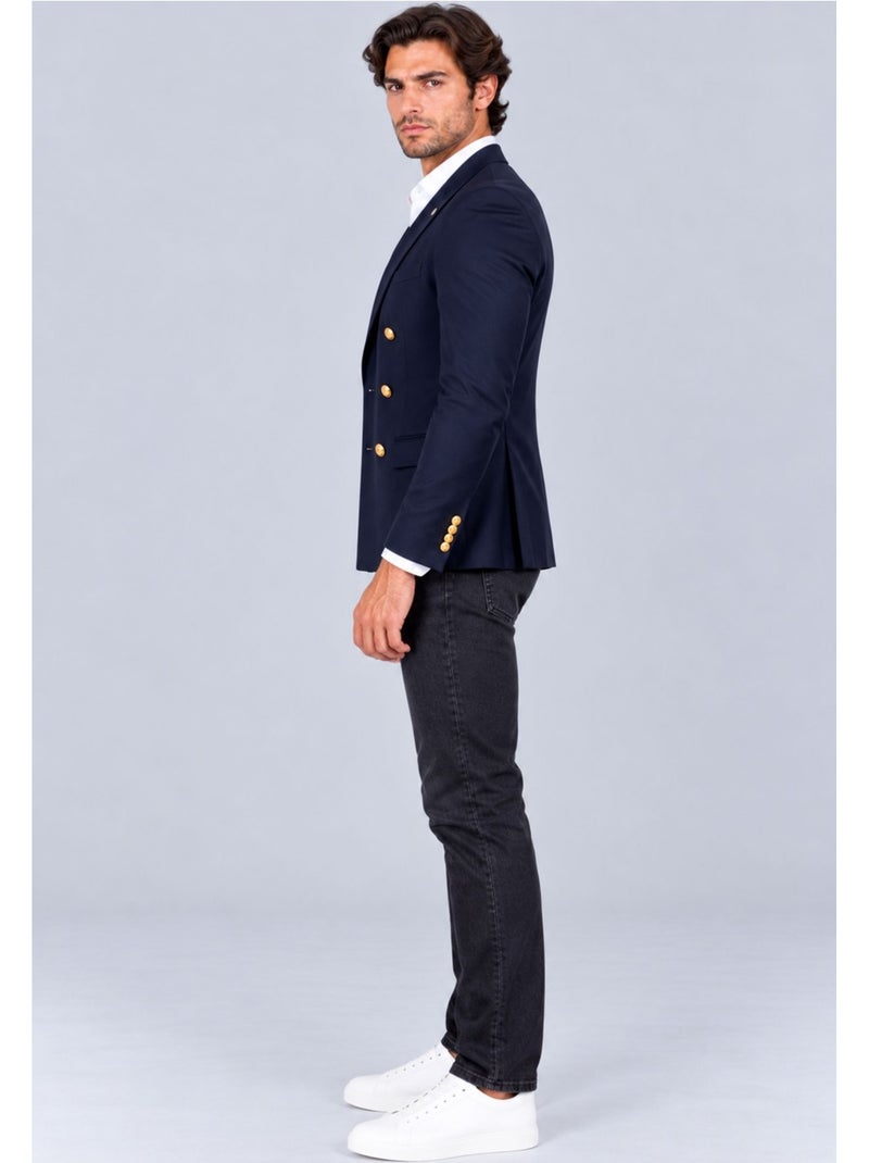 Chaqueta blazer kebello Azul marino - Kiabi