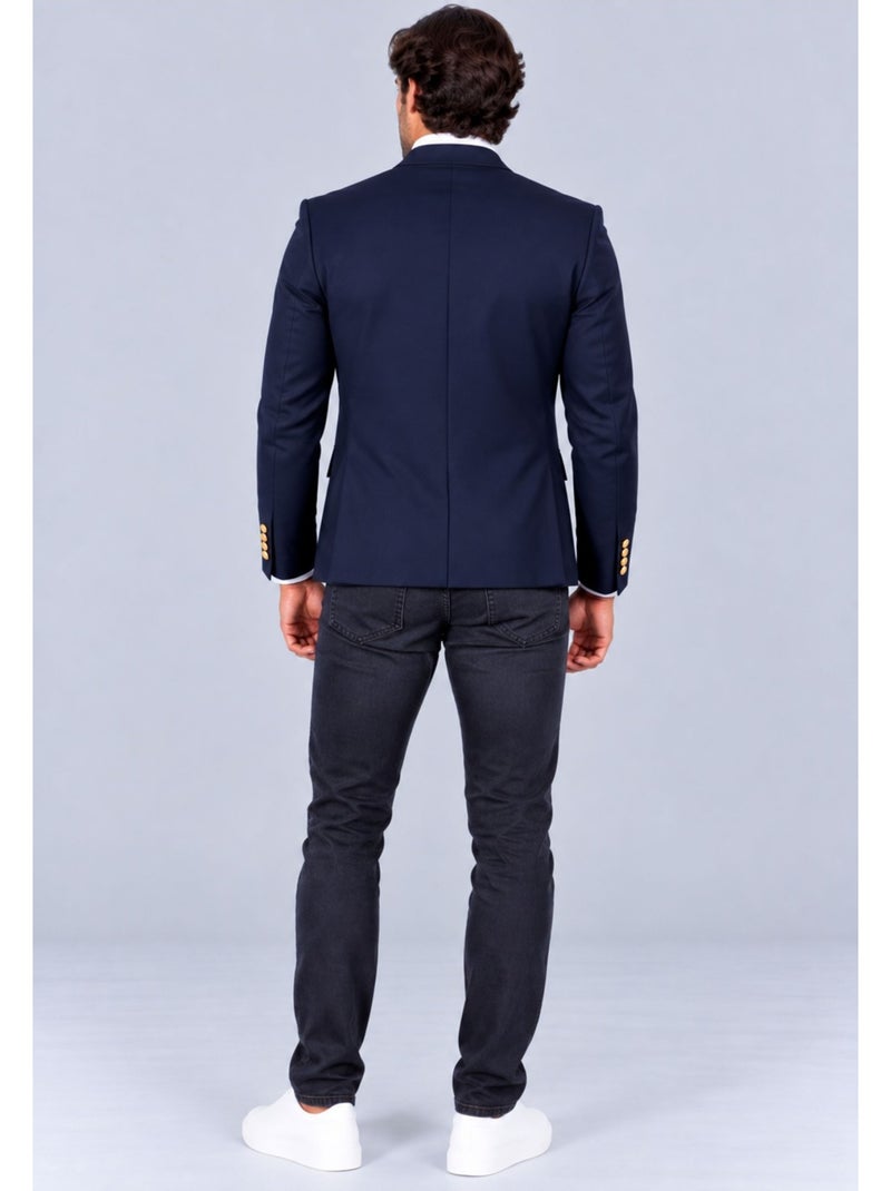 Chaqueta blazer kebello Azul marino - Kiabi