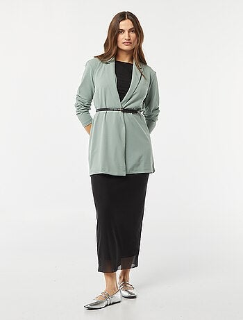 Chaqueta blazer largo medio vaporosa 'JDY'