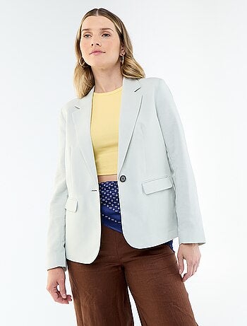 Chaqueta blazer midi