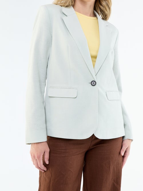 Chaqueta blazer midi - Kiabi