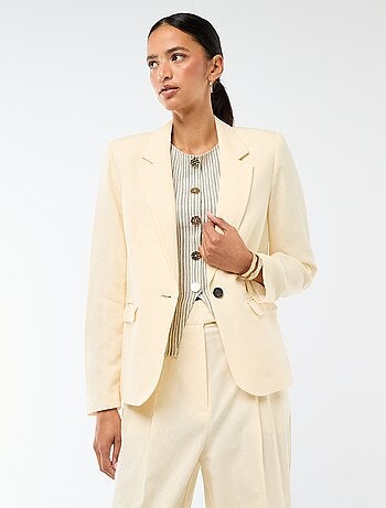 Chaqueta blazer midi