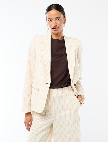 Chaqueta blazer midi