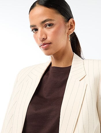 Chaqueta blazer midi