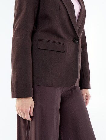 Chaqueta blazer midi