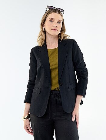 Chaqueta blazer midi