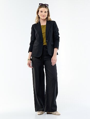 Chaqueta blazer midi