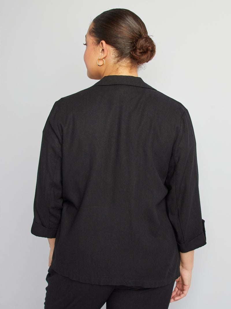 Chaqueta blazer NEGRO - Kiabi