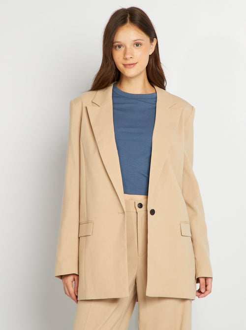 Chaqueta blazer oversize - Kiabi