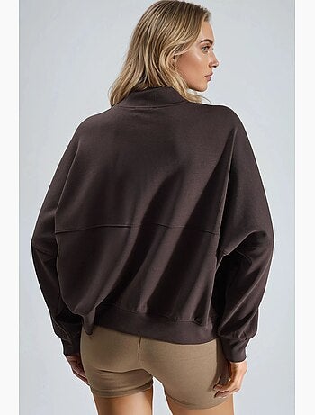 Chaqueta bomber de buceo de grosor medio con cremallera busem