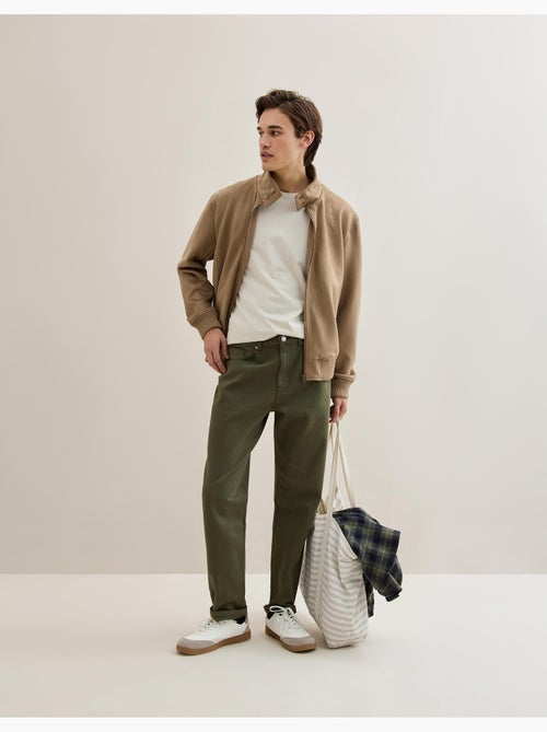 Chaqueta bomber de efecto ante, MO Fashion - Kiabi