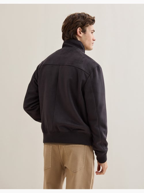 Chaqueta bomber de efecto ante, MO Fashion - Kiabi