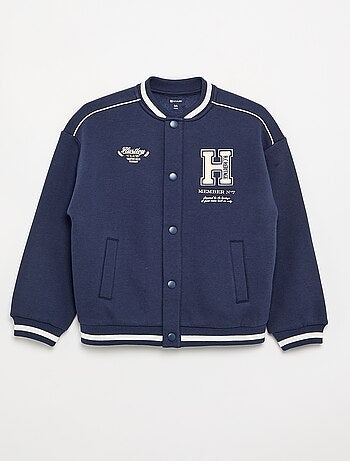 Chaqueta bomber de forro polar