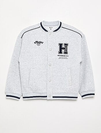 Chaqueta bomber de forro polar