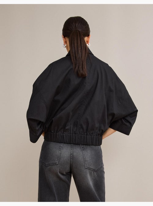 Chaqueta bomber de lino, mo fashion - Kiabi