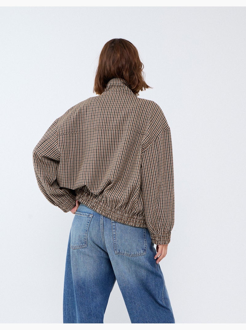 Chaqueta bomber de prueba, mo fashion Beige - Kiabi