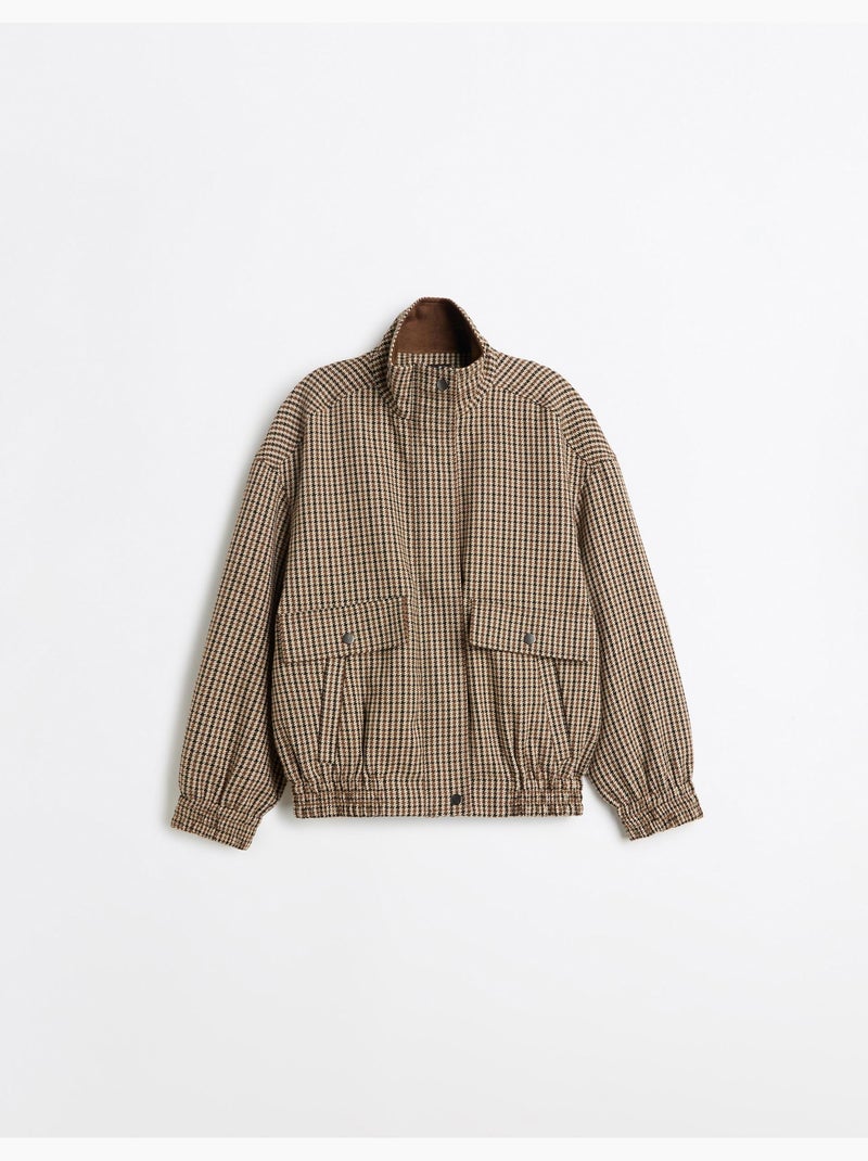 Chaqueta bomber de prueba, mo fashion Beige - Kiabi