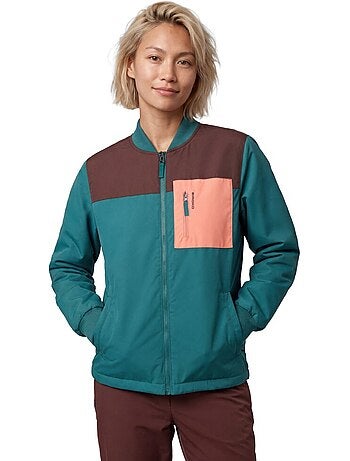 Chaqueta bomber insulada montaña mujer mujer sarek-w