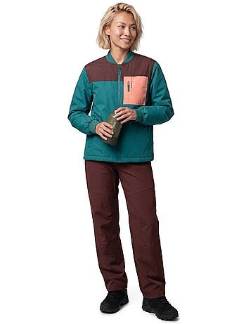 Chaqueta bomber insulada montaña mujer mujer sarek-w