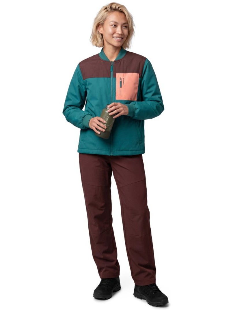 Chaqueta bomber insulada montaña mujer mujer sarek-w Azul - Kiabi