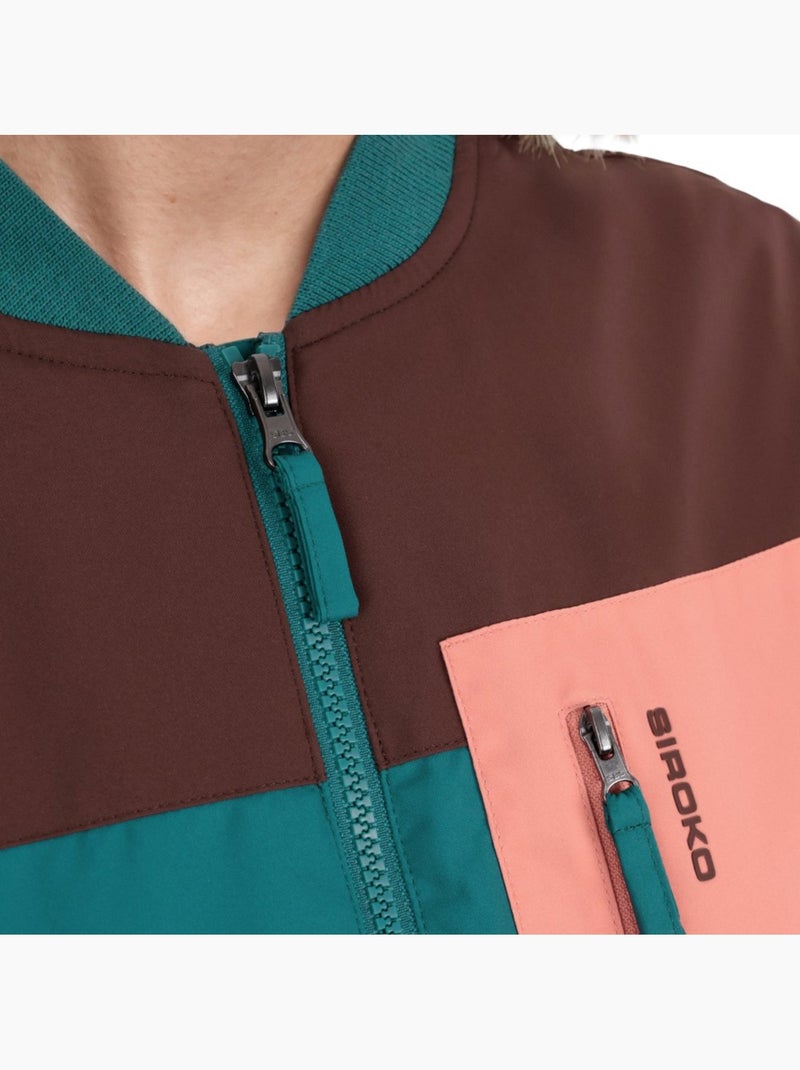 Chaqueta bomber insulada montaña mujer mujer sarek-w Azul - Kiabi