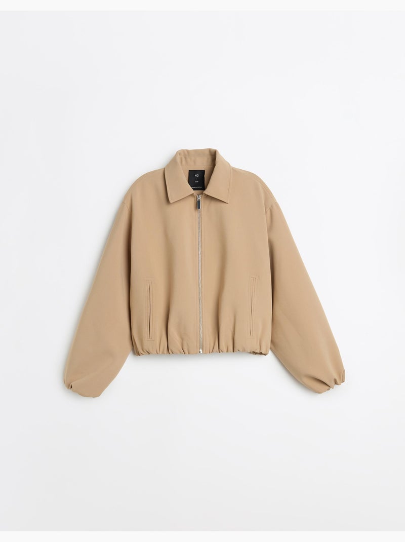 Chaqueta bomber, MO Fashion Beige - Kiabi