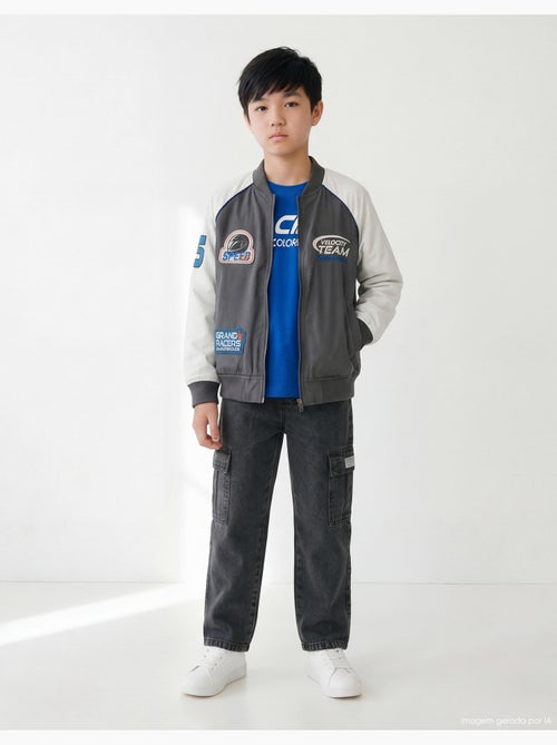 Chaqueta bomber, MO Fashion - Kiabi Chaqueta bomber, MO Fashion - Kiabi