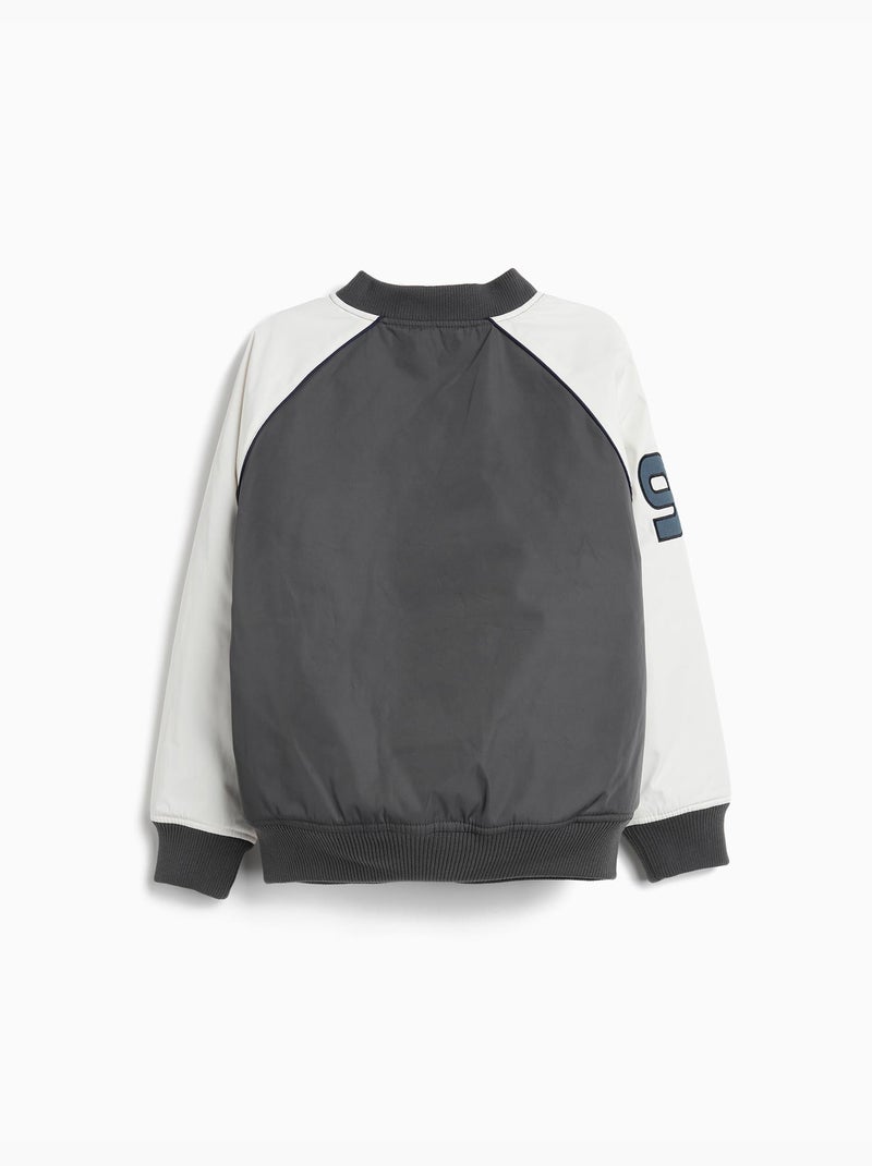 Chaqueta bomber, MO Fashion Gris - Kiabi