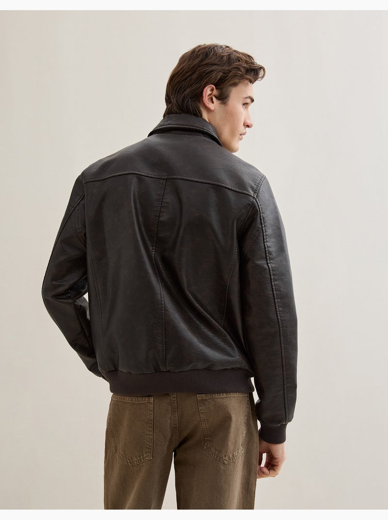 Chaqueta bomber, MO Fashion Marrón - Kiabi