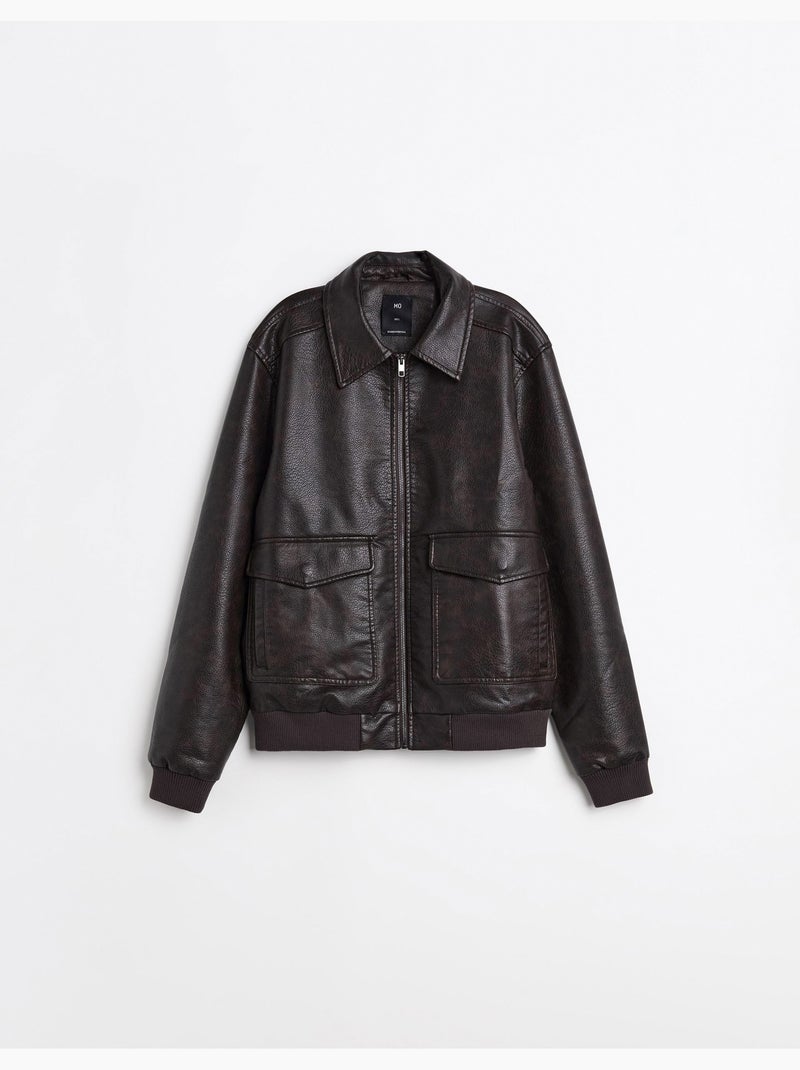 Chaqueta bomber, MO Fashion Marrón - Kiabi