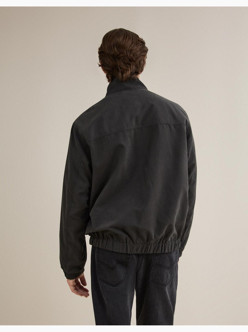 Chaqueta bomber, mo fashion Negro - Kiabi