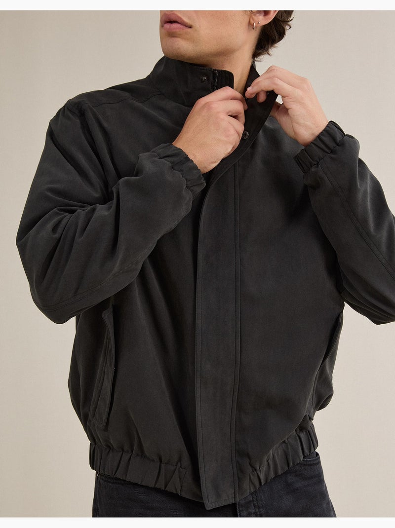 Chaqueta bomber, mo fashion Negro - Kiabi