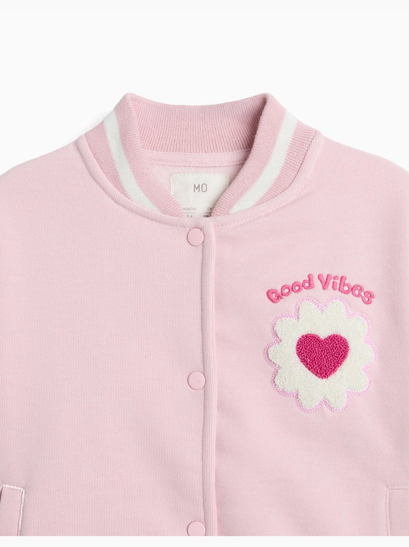 Chaqueta bomber, mo fashion Rosa - Kiabi