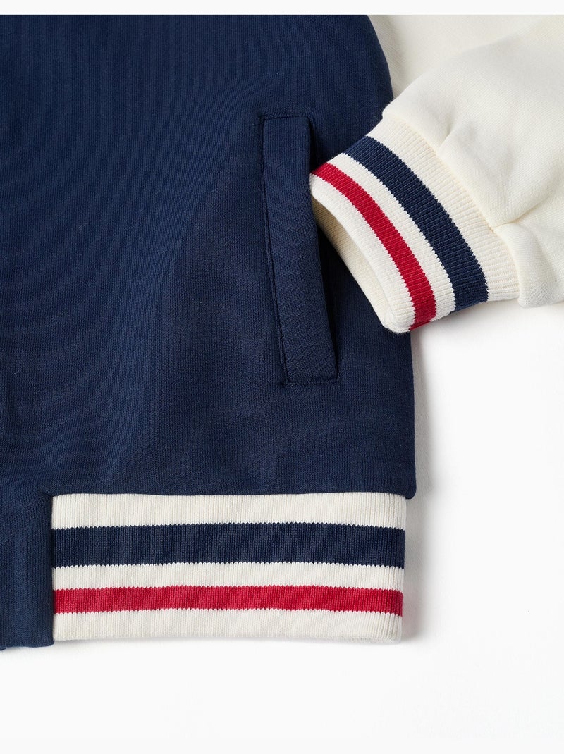 Chaqueta bomber perchada con estampado Spider-Man Azul oscuro - Kiabi