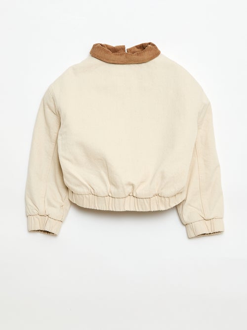 Chaqueta bomber vaquera - Kiabi
