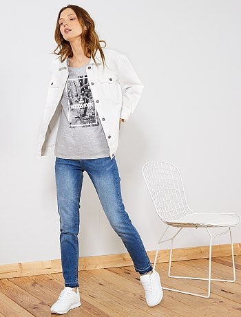 Chaqueta boyfriend vaquera - Kiabi