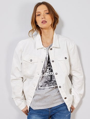 Chaqueta boyfriend vaquera - Kiabi