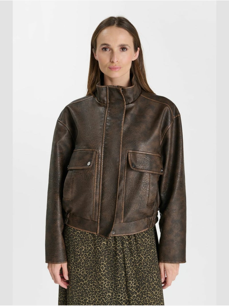 Chaqueta brownie Marrón - Kiabi
