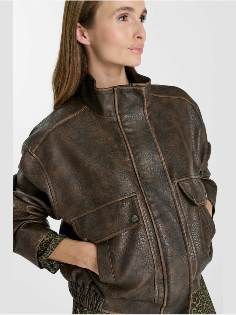 Chaqueta brownie Marrón - Kiabi