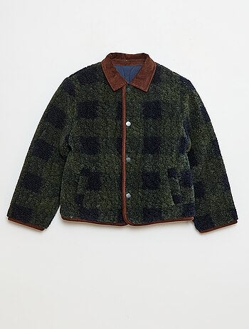 Chaqueta cálida estilo workwear reversible