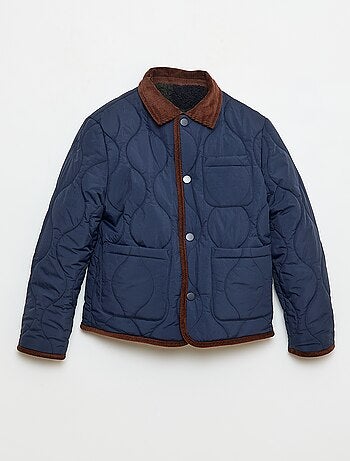 Chaqueta cálida estilo workwear reversible