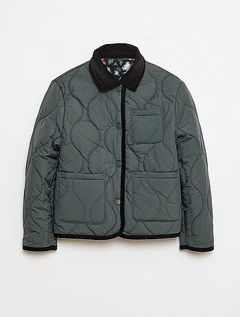 Chaqueta cálida estilo workwear reversible