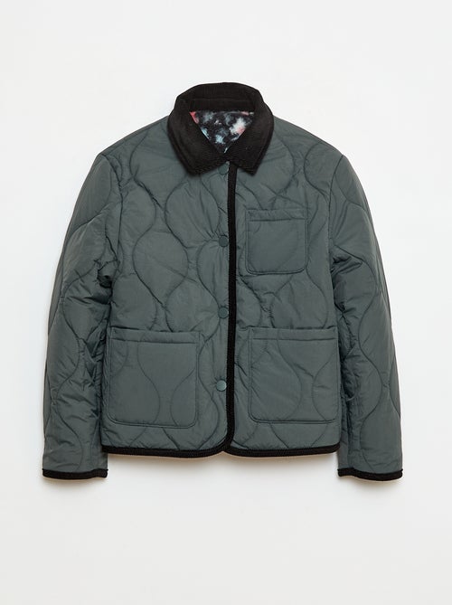 Chaqueta cálida estilo workwear reversible - Kiabi