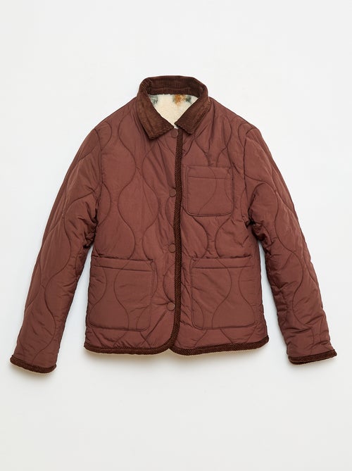 Chaqueta cálida estilo workwear reversible - Kiabi