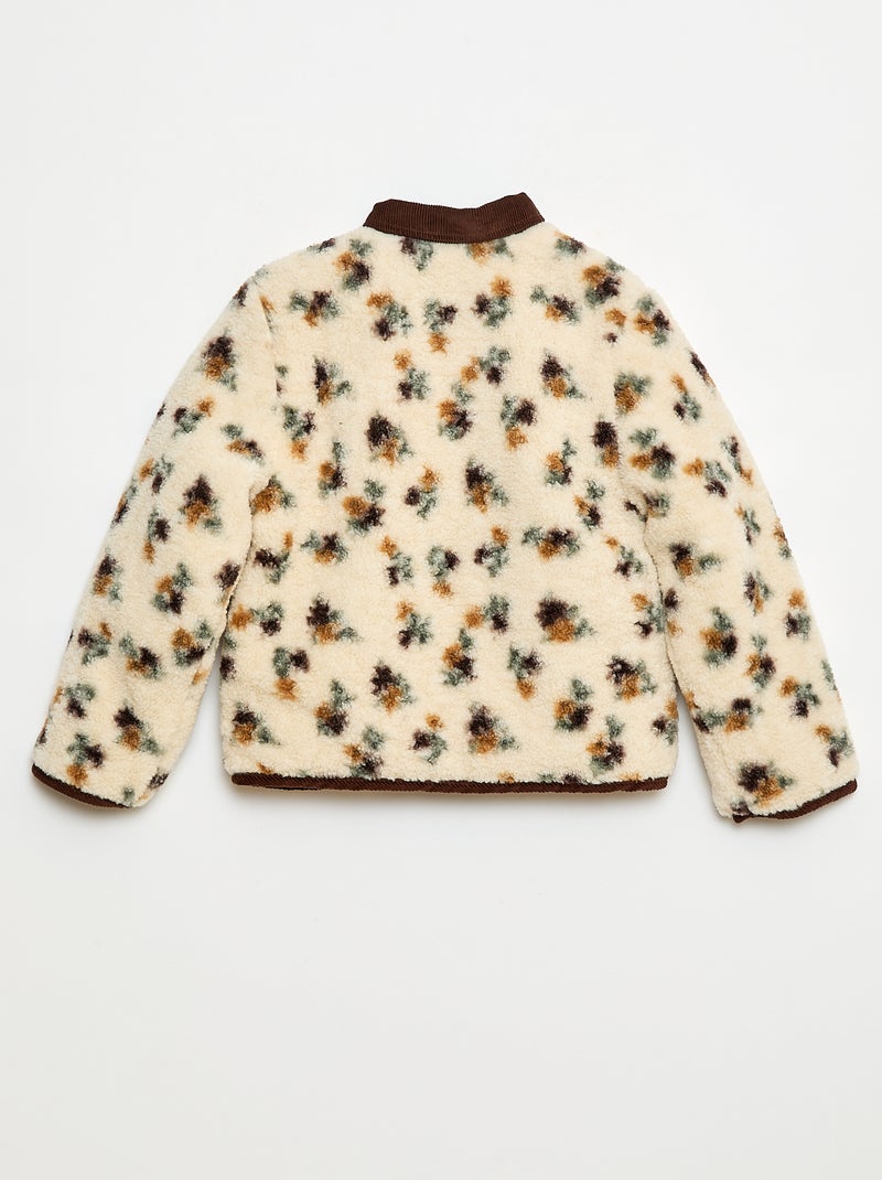 Chaqueta cálida estilo workwear reversible Rojo - Kiabi