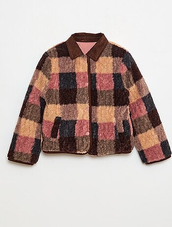 Chaqueta cálida estilo workwear reversible