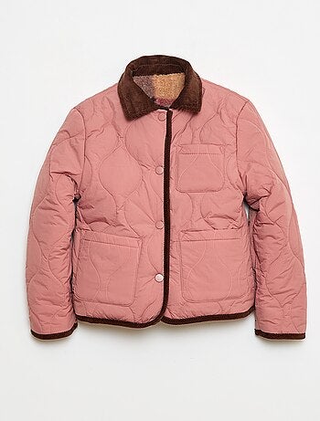 Chaqueta cálida estilo workwear reversible