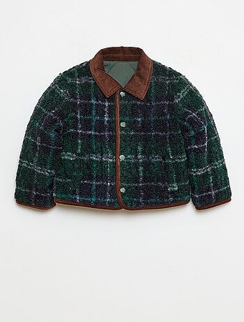 Chaqueta cálida estilo workwear reversible