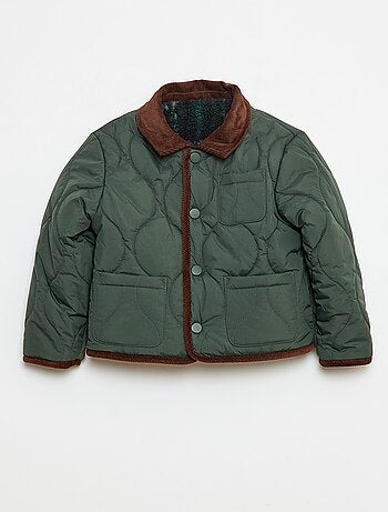 Chaqueta cálida estilo workwear reversible