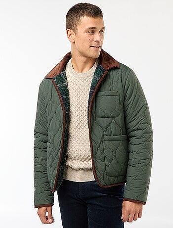 Chaqueta cálida reversible